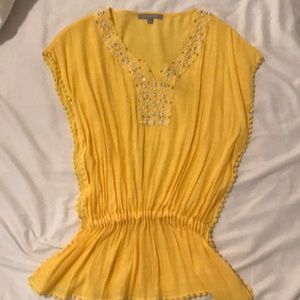 NEVER WORN yellow tunic